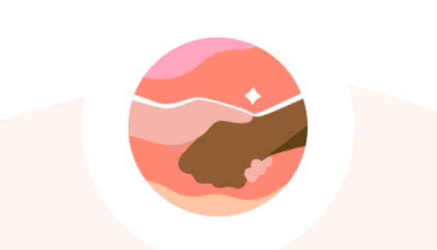 A handshake representing supplier diversity