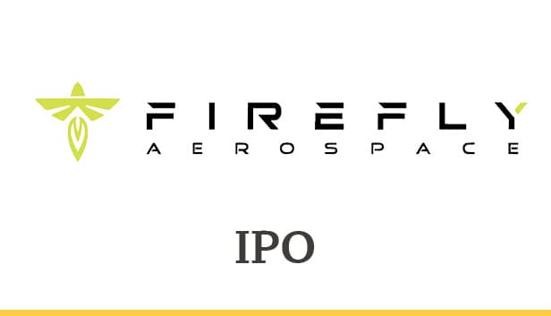 Firefly Aerospace IPO with company logo.