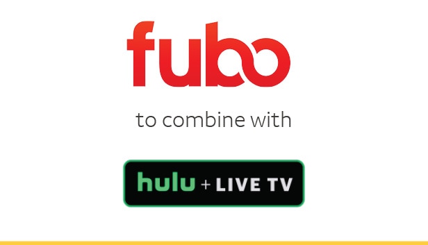 Fubo to combine with Hulu + Live TV with company logos