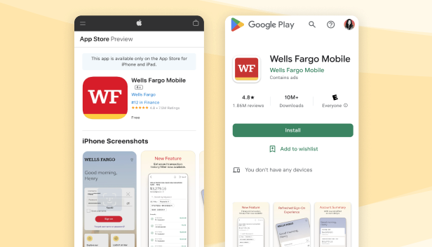 Wells Fargo App For Apple And Android Devices | Wells Fargo